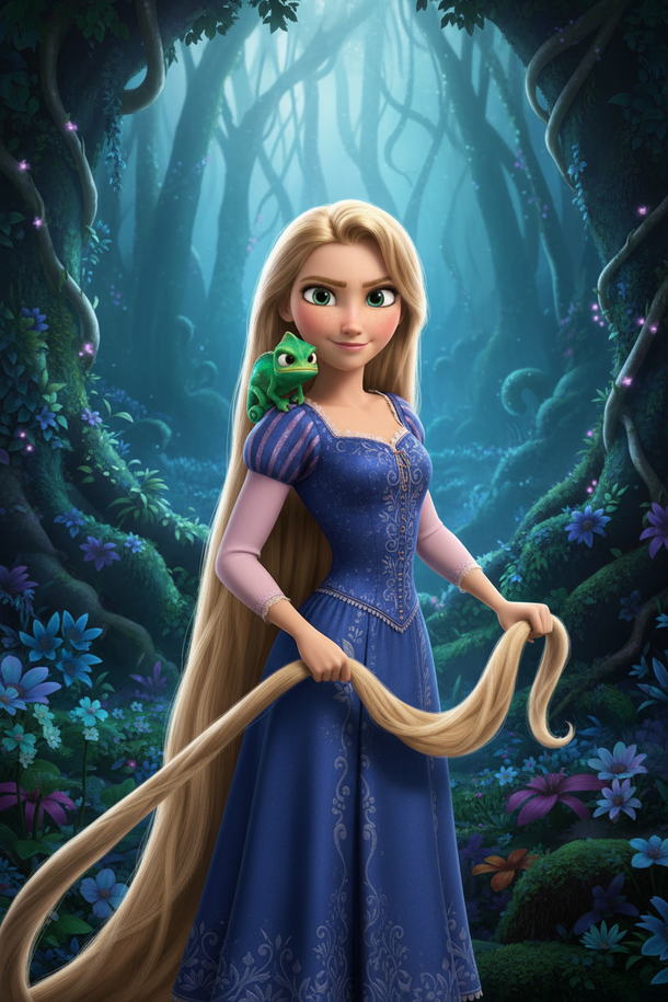 Disney Unveils Cast for Live-Action Tangled Remake