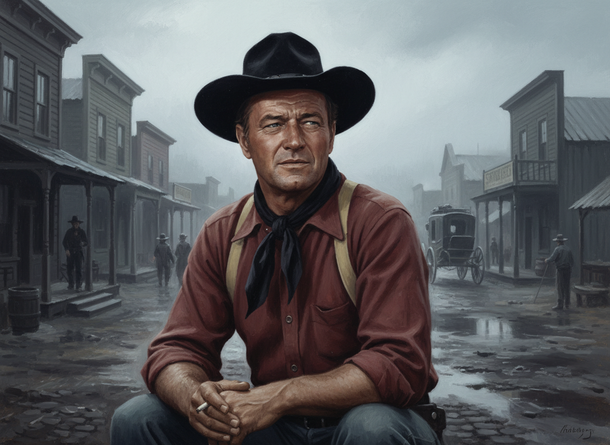 John Wayne’s Blink-and-You’ll-Miss-It TV Cameo in Wagon Train