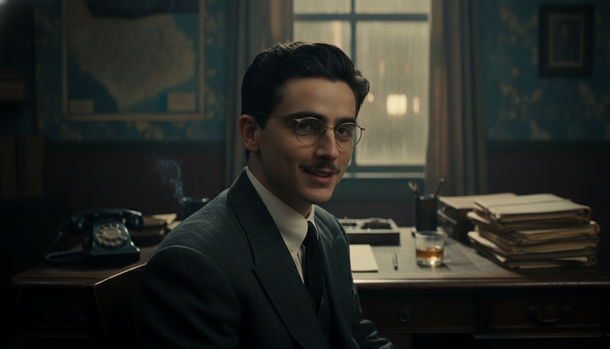 Timothée Chalamet’s Wild Encounter on Marty Supreme Set