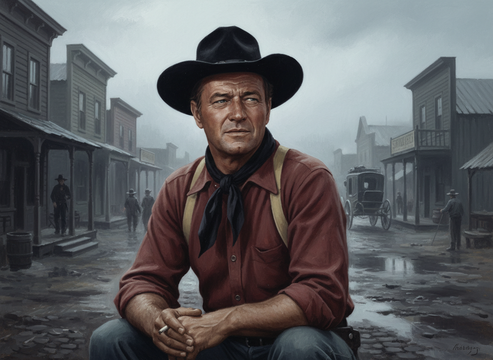 John Wayne’s Blink-and-You’ll-Miss-It TV Cameo in Wagon Train