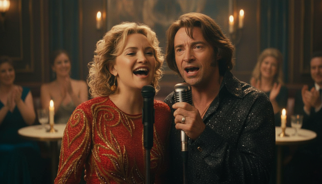 Hugh Jackman and Kate Hudson Dazzle in Song Sung Blue