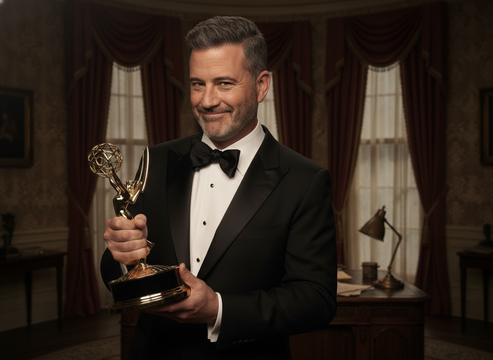 Jimmy Kimmel Dangles Emmy for Trump—But There’s a Catch