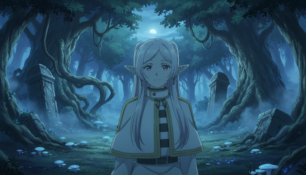 Frieren’s Hand-Drawn Credits Take a Stand Against AI in Anime